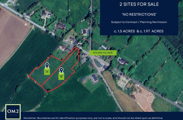 2 No. Sites, Rylane Cross, Co. Cork - Click to view photos