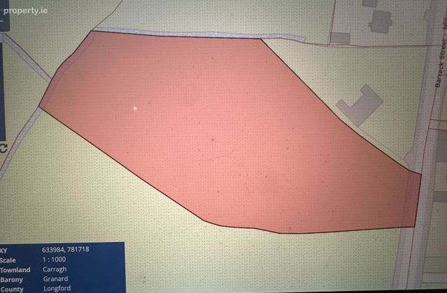 Zoned Land Circa 3.3 Acres Cavan Road Granard Co Longford, Granard, Co. Longford - Click to view photos