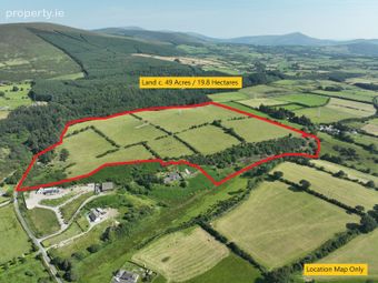 Land C. 49 Acres - 19.82 Ha., Mullycagh Upper, Donard, Co. Wicklow - Image 2