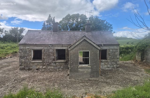 Derelict Cottage, Barnhill West, Castledermot, Co. Kildare, Graiguecullen, Co. Carlow - Click to view photos