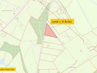 Land C. 4 Acres / 1.62 Hectares, Dunnstown, Naas, Co. Kildare