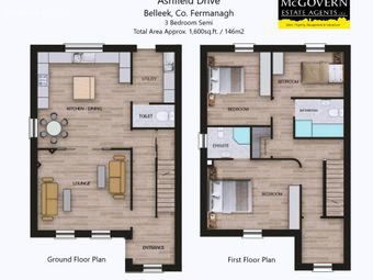 12 Ashfield Drive, Belleek, Co. Fermanagh, Ballyshannon, Co. Donegal - Image 5