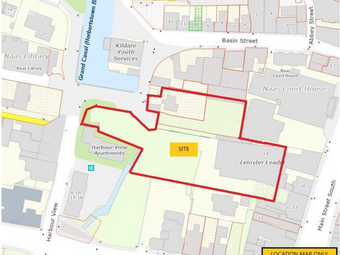 Town Centre Site C. 1.1 Acre / 0.45 Ha, Harbour View, Naas, Co. Kildare - Image 2