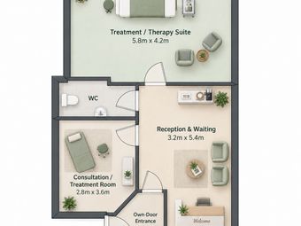 Studio / Clinic / Treatment Suite - Unit 22, Kcr Business Park, Kimmage, Dublin 12 - Image 5