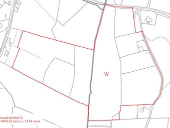 Land C. 33.84 Acres / 13.69 Hectares, Moneystown, Roundwood, Co. Wicklow - Image 2