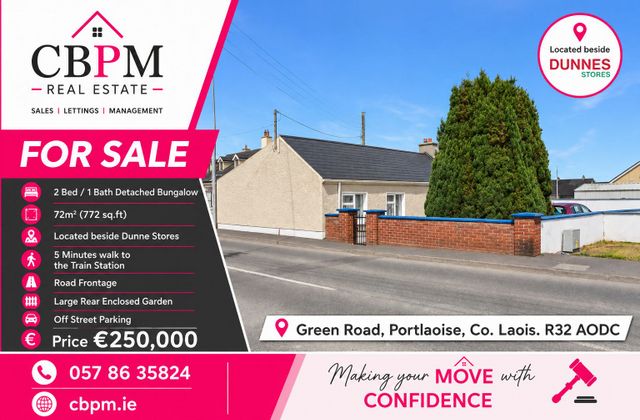 Green Road, Portlaoise, Portlaoise, Co. Laois - Click to view photos