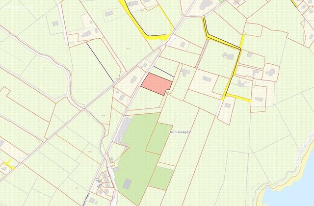 Ref 1244 - Site, Dungeagan, Ballinskelligs, Co. Kerry - Click to view photos