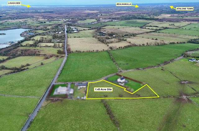 1.45 Acre Prime Site Located Near, Bealnamulla, Co. Roscommon, Castlesampson, Co. Roscommon - Click to view photos