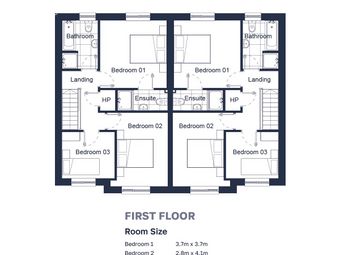 Type B2 3 Bed Semi Detached Homes, Dundalk Road, Castlebellingham, Co. Louth - Image 3