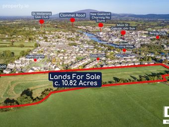 For Sale C.10.82 Acres, Carrickbeg, Carrick On Suir, Co. Tipperary, Carrickbeg, Co. Tipperary