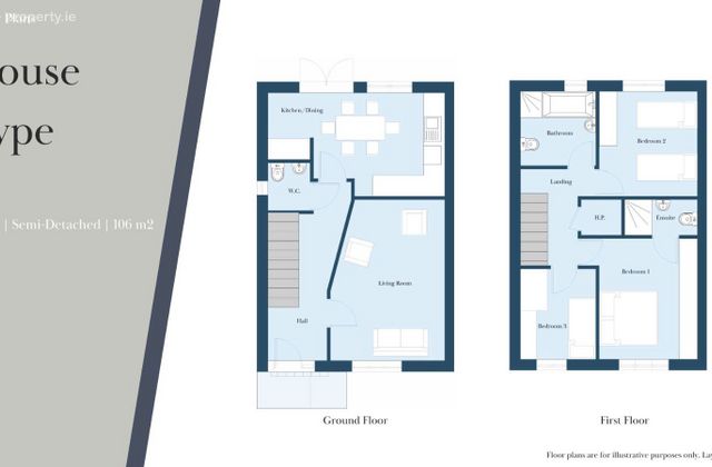 House Type 3, Portarlington, Co. Laois - Click to view photos