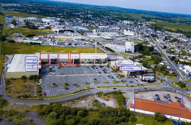 Unit 6 &amp; 7 , Centre Point Retail Park, Circular Road, Roscommon, Athlone Road, Co. Roscommon - Click to view photos