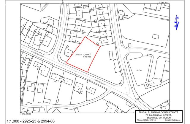 Site C. 0.15 Hectare (c. 0.37 Acre) At Rathbeale Road, Swords, Co. Dublin - Click to view photos