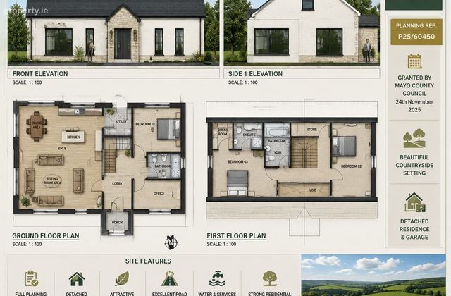 Lavallyroe, Charlestown, Co. Mayo - Click to view photos