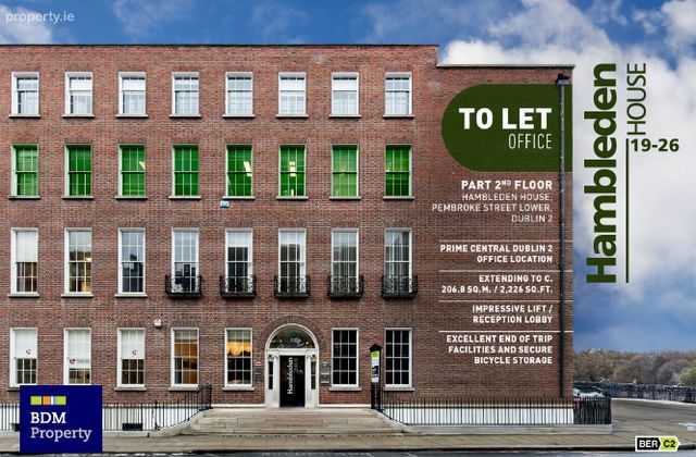 Part 2nd Floor, Hambleden House, Pembroke Street Lower, Dublin 2, Dublin 2 - Click to view photos