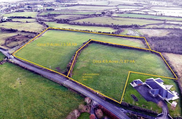 Circa 13.5 Acres At, Garrinch, Jesuits Walk, Fethard, Co. Tipperary, Fethard, Co. Tipperary - Click to view photos