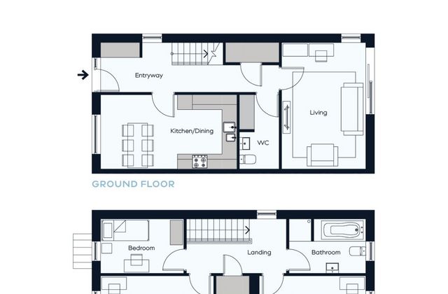 House Type E- (house Number 26+27), Wexford Town, Co. Wexford - Click to view photos