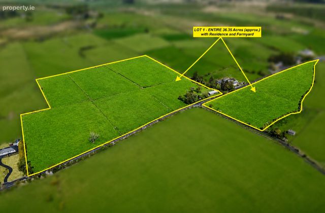 36.35 Acres (approx.) Residential Farm At Castleplunkett, Castlerea, Co. Roscommon, Castleplunkett, Co. Roscommon - Click to view photos