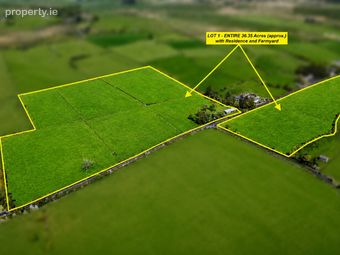36.35 Acres (approx.) Residential Farm At Castleplunkett, Castlerea, Co. Roscommon, Castleplunkett, Co. Roscommon