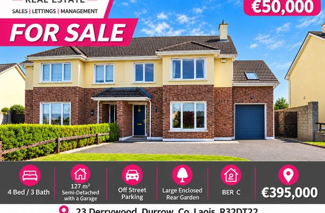 23 Derrywood, Durrow, Co. Laois - Click to view photos
