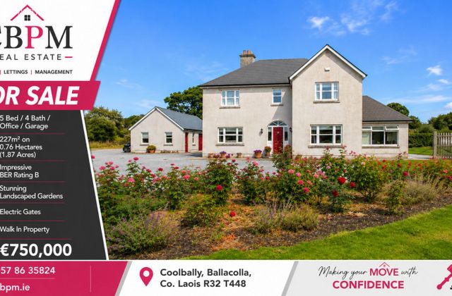 Coolbally, Ballacolla, Aghaboe, Co. Laois - Click to view photos
