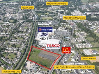 High Profile Development Site C. 5.5 Acres, Dublin Road, Maynooth, Co. Kildare - Image 2