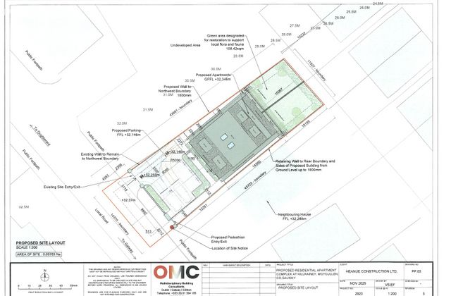 Moycullen Village Centre Site, With Full Planning For 2 Houses (0.12 Acre), Moycullen, Co. Galway, Moycullen, Co. Galway - Click to view photos