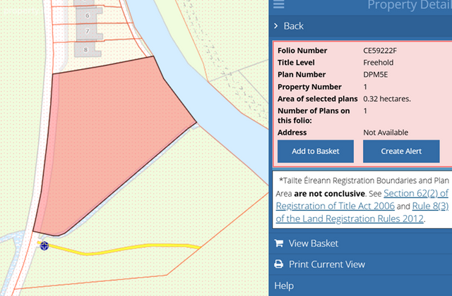 Site On Folio Ce59222f, Residential Site Subject To Planning Permission, Doonbeg, Co Clare, Doonbeg, Co. Clare - Click to view photos