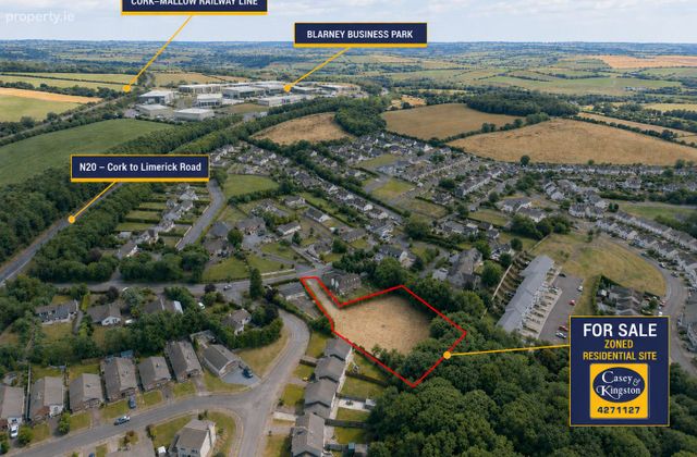 Site On Station Road, Blarney, Co. Cork - Click to view photos