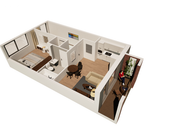 1 Bedroom Apartment The Tannery, Cairns Hill, Sligo, Sligo, Co. Sligo - Image 2