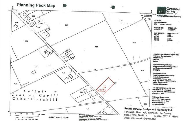 Site C, Caherlissakill, Monivea, Co. Galway - Click to view photos