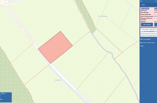 Circa 1.06 Acres (folio Cn35305f), Kilbride, Mountnugent, Co. Cavan - Click to view photos