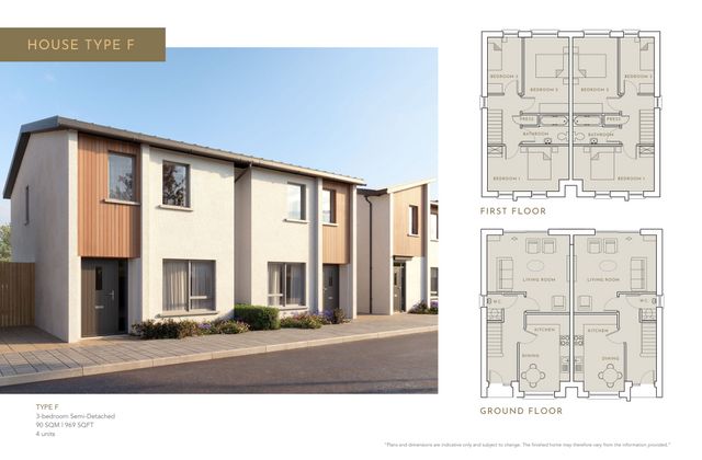 Type F - 3-bedroom Ready To Occupy, Ferrybank, Ferrybank, Co. Wexford - Click to view photos