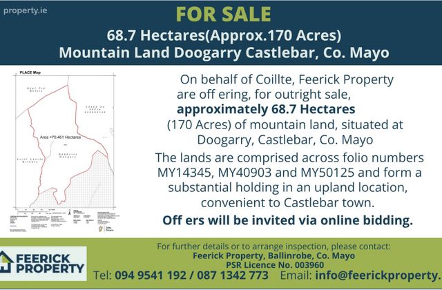 Doogarry, Castlebar, Co. Mayo - Click to view photos