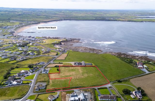 Zoned Development Site, Outline Planning For 4 Houses, Part Of Folio Ce13939f, Spanish Point, Co. Clare, Spanish Point, Co. Clare - Click to view photos
