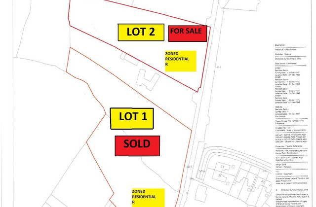 Prime Residential Zoned Roadside Lands At Circular Road, Galway City Suburbs, Co. Galway - Click to view photos