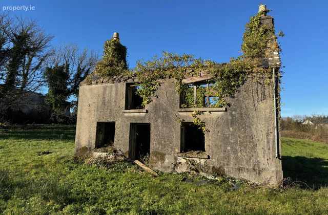 C.3.07 Acres With Derelict House, Tooromin, Bohola, Co. Mayo - Click to view photos