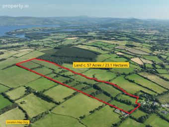 Land C. 57 Acres / 23.1 Hectares, Newtown Great, Ballymore Eustace, Naas, Co. Kildare
