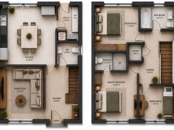 3 Bedroom Mid Terrace (type B), Pallas, Pallaskenry, Co. Limerick Limerick, Pallaskenry, Co. Limerick - Image 2
