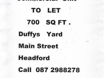 Main Street, Headford, Headford, Co. Galway