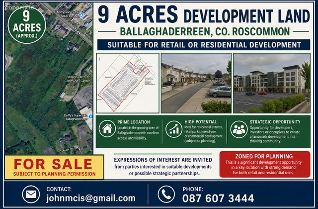 Charlestown Road, Ballaghaderreen, Co. Roscommon, Ballagh, Co. Roscommon - Click to view photos