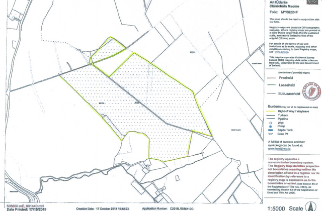 C. 80 Acres Of Peat Land , Beltra Glenhest, Newport, Co. Mayo - Click to view photos