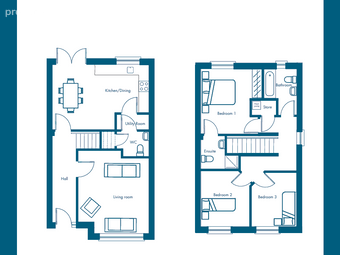 House Type "c" - Semi Detached, Greenville Lane, Enniscorthy, Co. Wexford - Image 2
