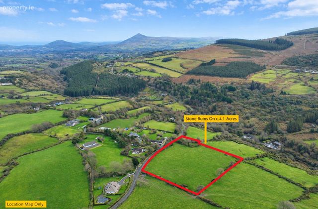 Stone Ruins On C.4.1 Acres, Barrack Road, Glencullen, Co. Dublin - Click to view photos