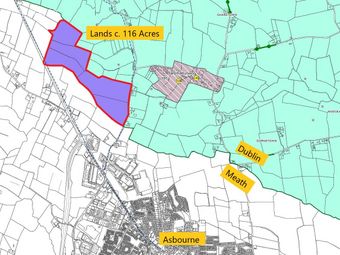 Strategic Land Bank Opportunity C. 116 Acres, Ashbourne, North Co. Dublin, Dublin 1 - Image 3