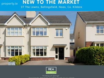 27 The Lawns, Bellingsfield, Naas, Co. Kildare, Naas, Co. Kildare
