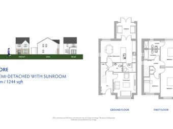 3 Bed Semi Detached With Sunroom, 3 Bed Semi Detached With Sunroom, Riverbrook, Abbeylands, Ferrybank, Waterford, Ferrybank, Co. Waterford