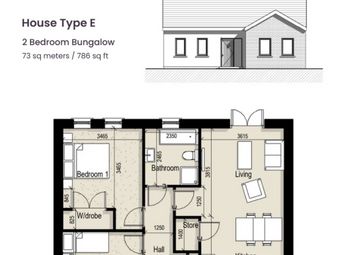 House Type E - 2 Bedroom Bungalow, Kilmacthomas, Co. Waterford