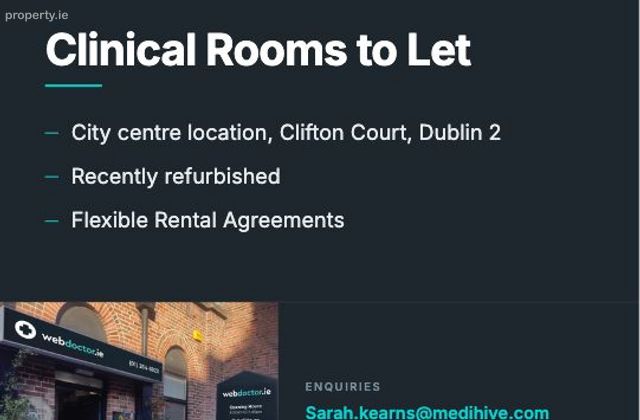 Clifton Court Medical, Clifton Court, Fitzwilliam Street Lower, Dublin 2, Dublin 2 - Click to view photos