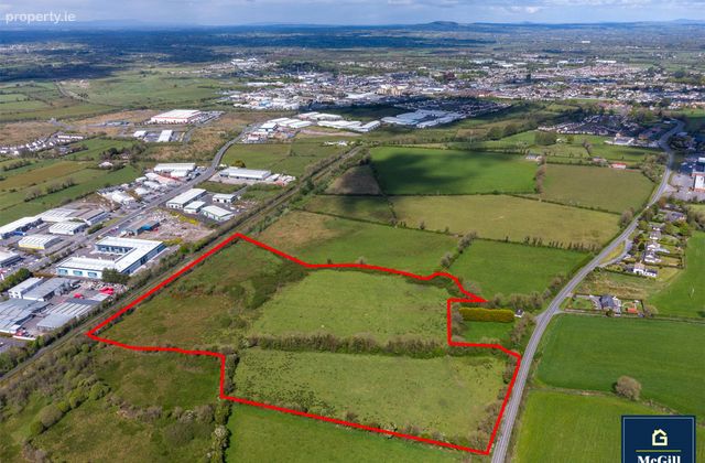 Lands At Mullaghavorneen, (beside Royal Canal), Athlone Road, Longford Town., Ld8351f, Co. Dublin, Carrowrory, Co. Longford - Click to view photos